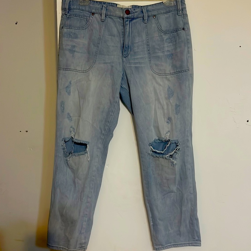 Light blue jeans